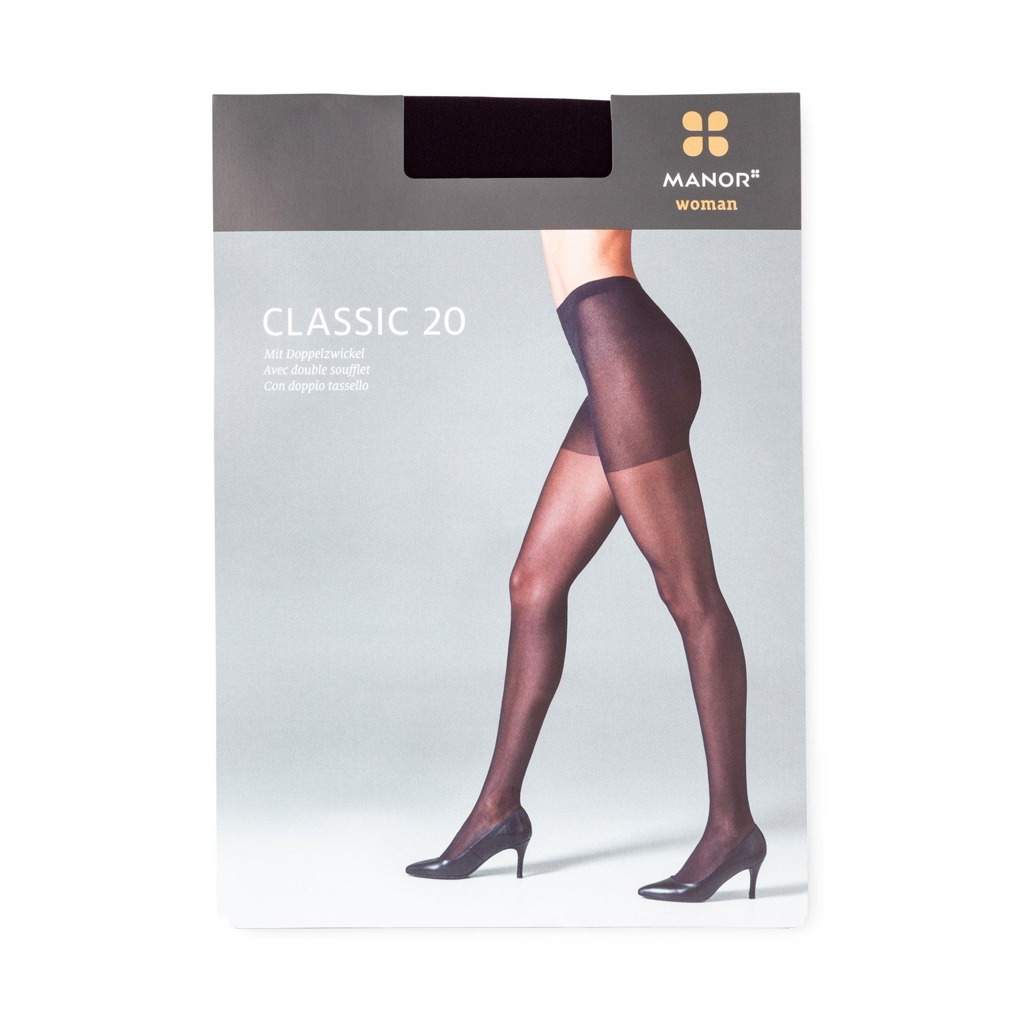 Manor Woman Collants Classiques 20 Deniers  
