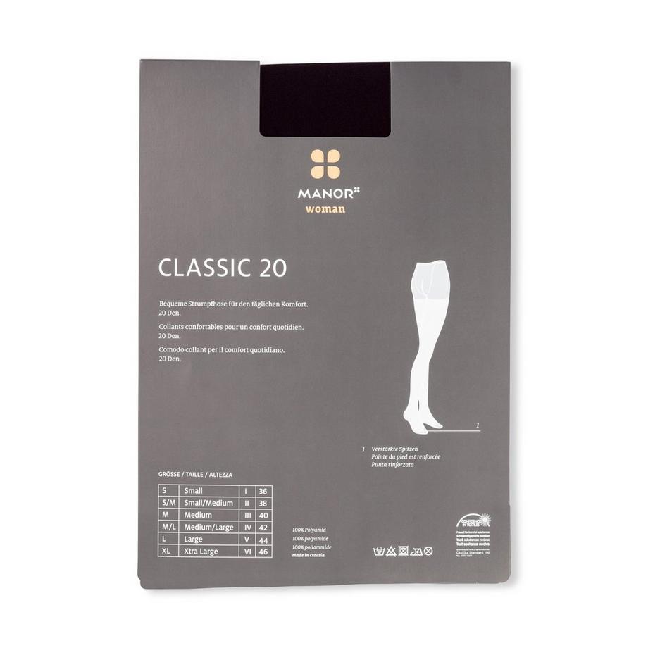 Manor Woman Collant Classici 20 Denari  
