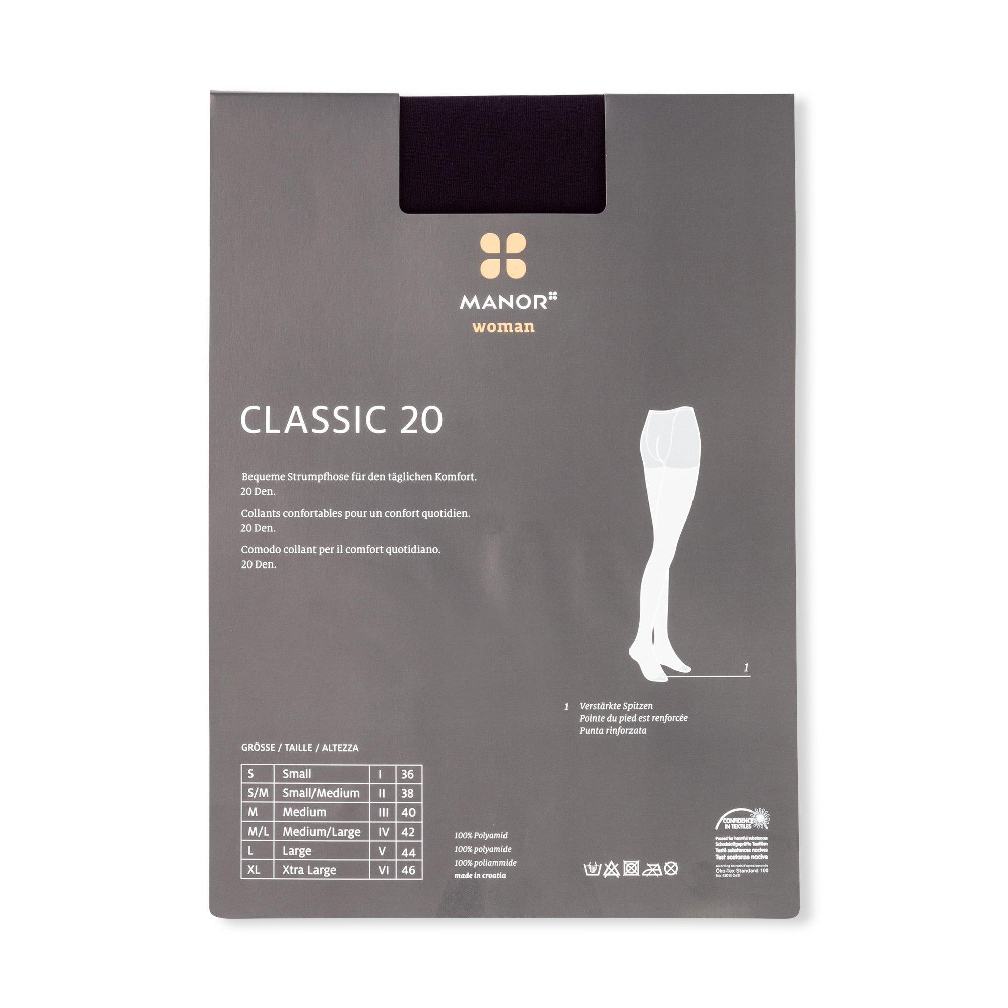 Manor Woman Klassische 20 Den Strumpfhose  