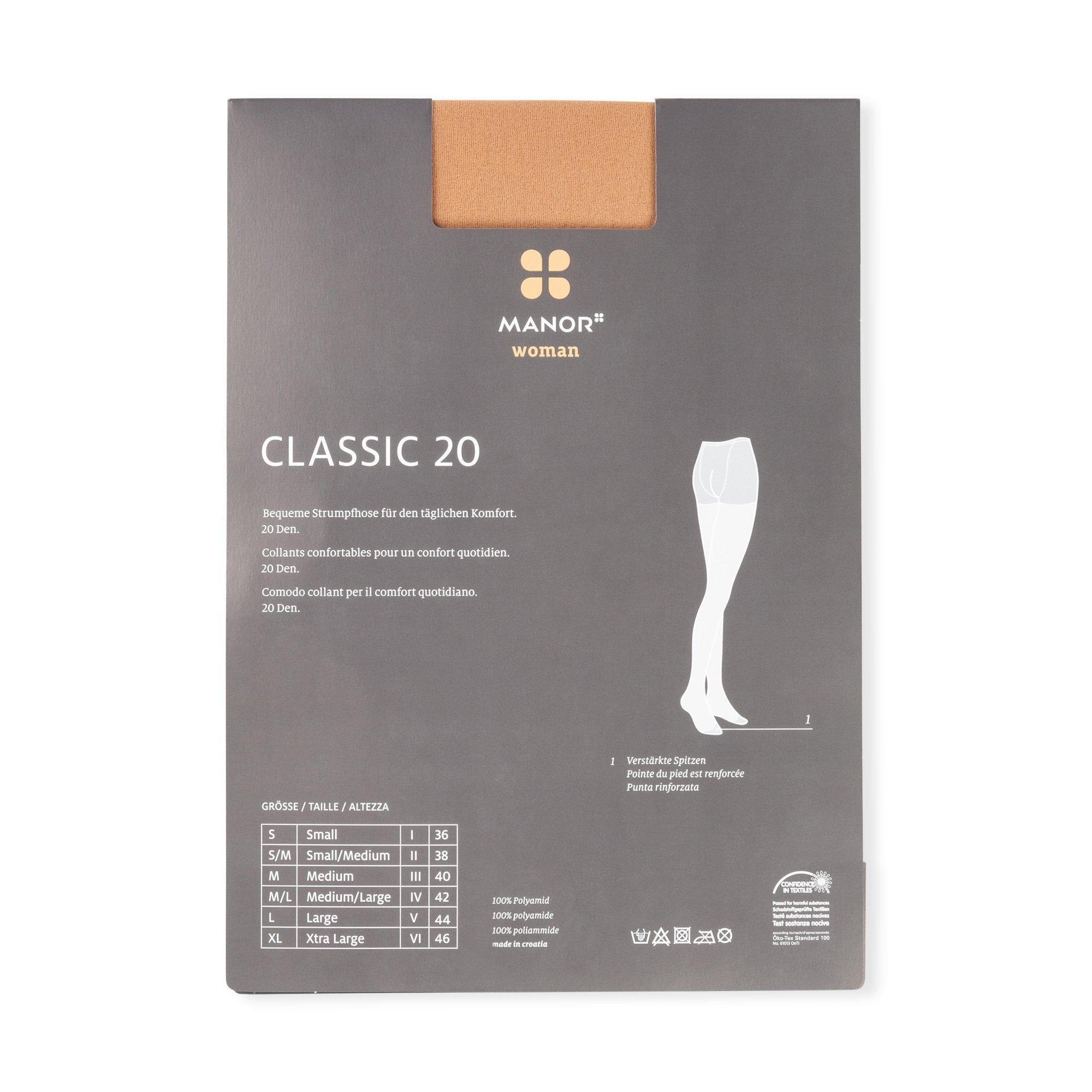 Manor Woman Collant Classici 20 Denari  