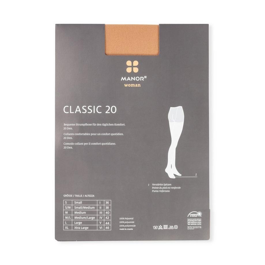 Manor Woman Collant Classici 20 Denari  