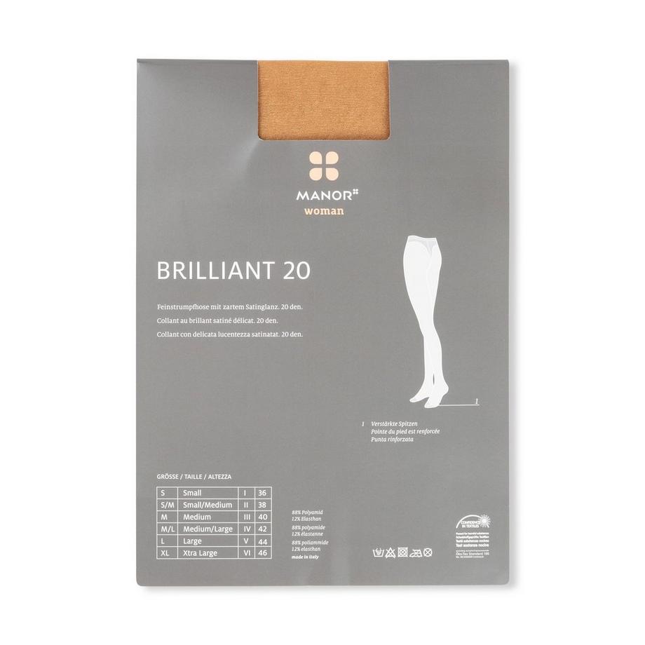 Manor Woman Brillant 20 Den Collant  