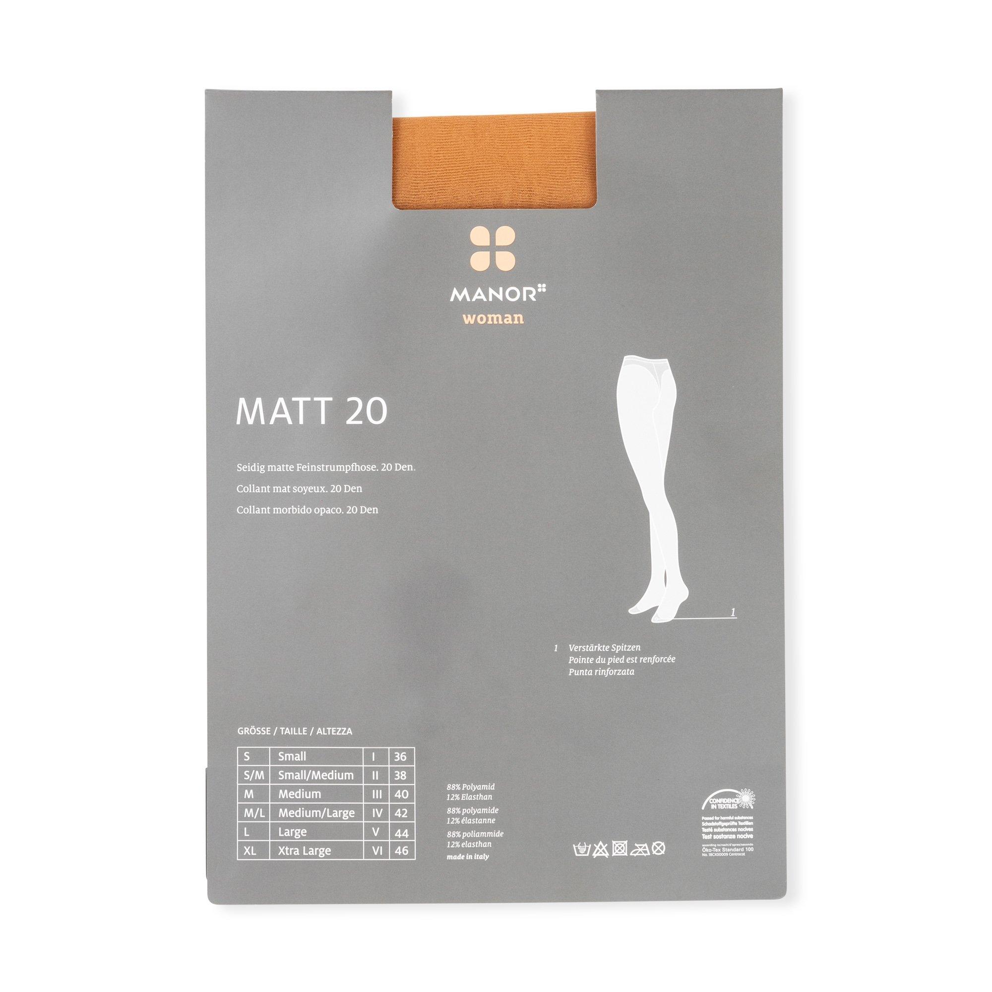 Manor Woman Collants Matt 20 Deniers  