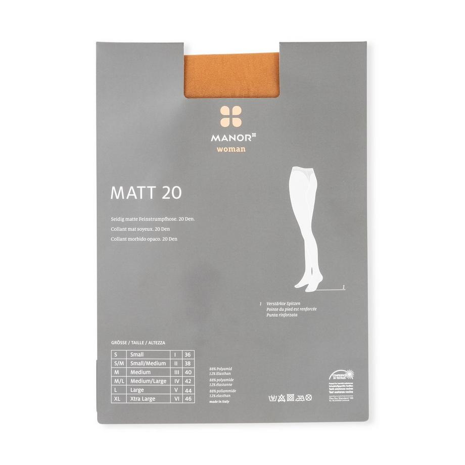 Manor Woman Collants Matt 20 Deniers  