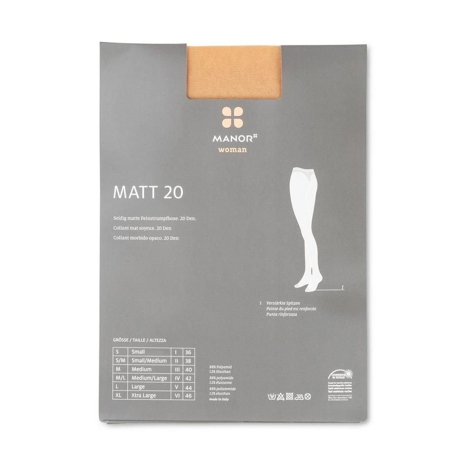 Manor Woman Matt 20 Den Strumpfhose  