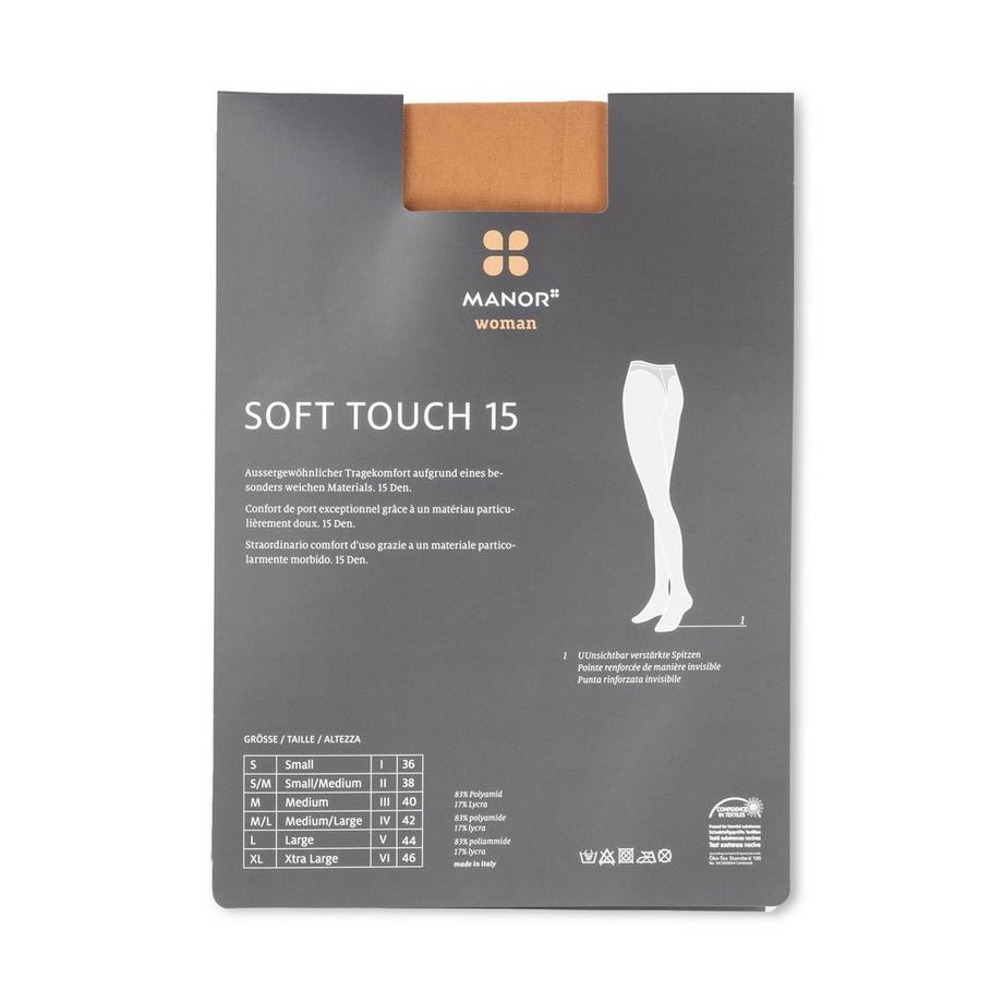 Manor Woman Collants Soft Touch 15 Den  