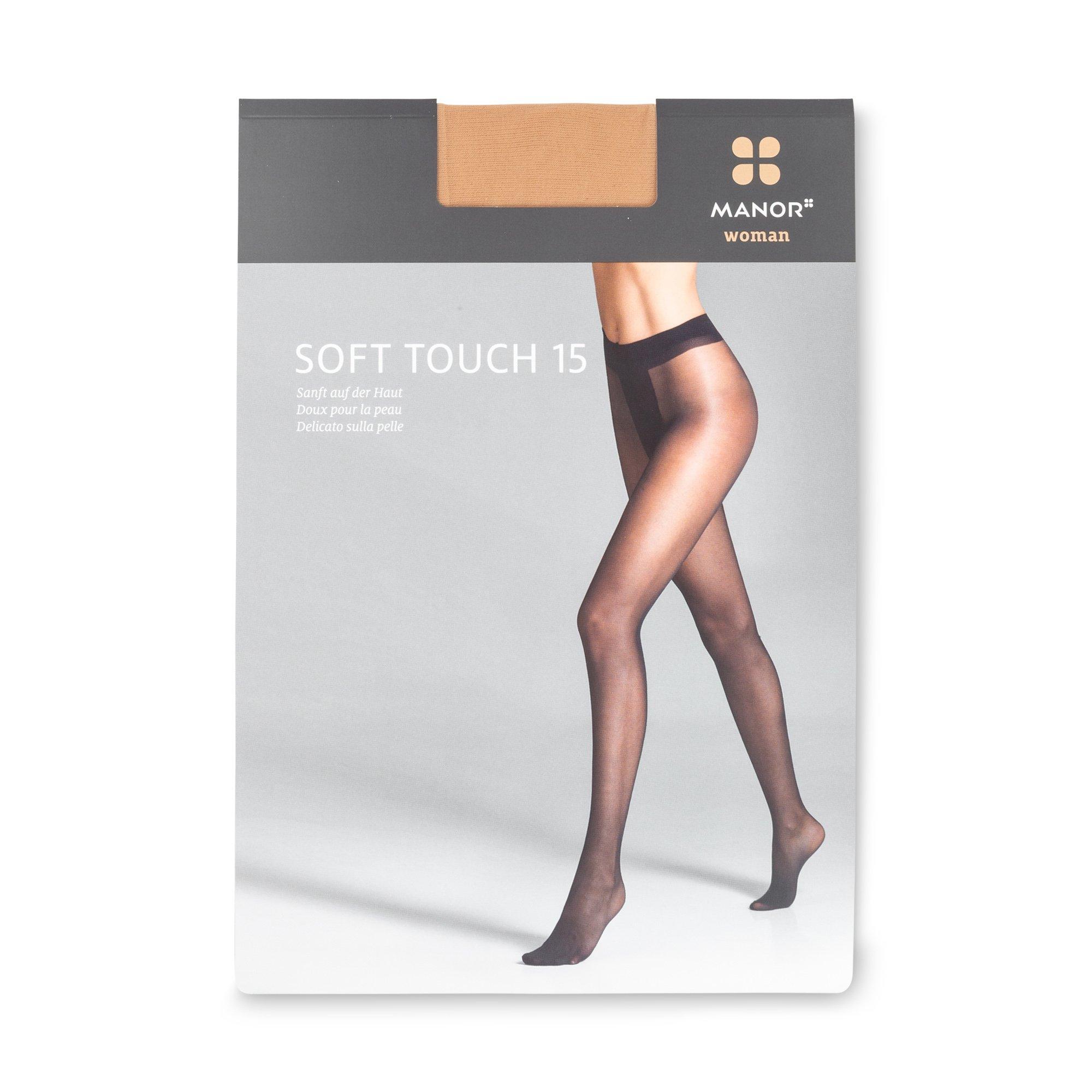 Manor Woman Soft Touch 15 Collant, 15 Den 