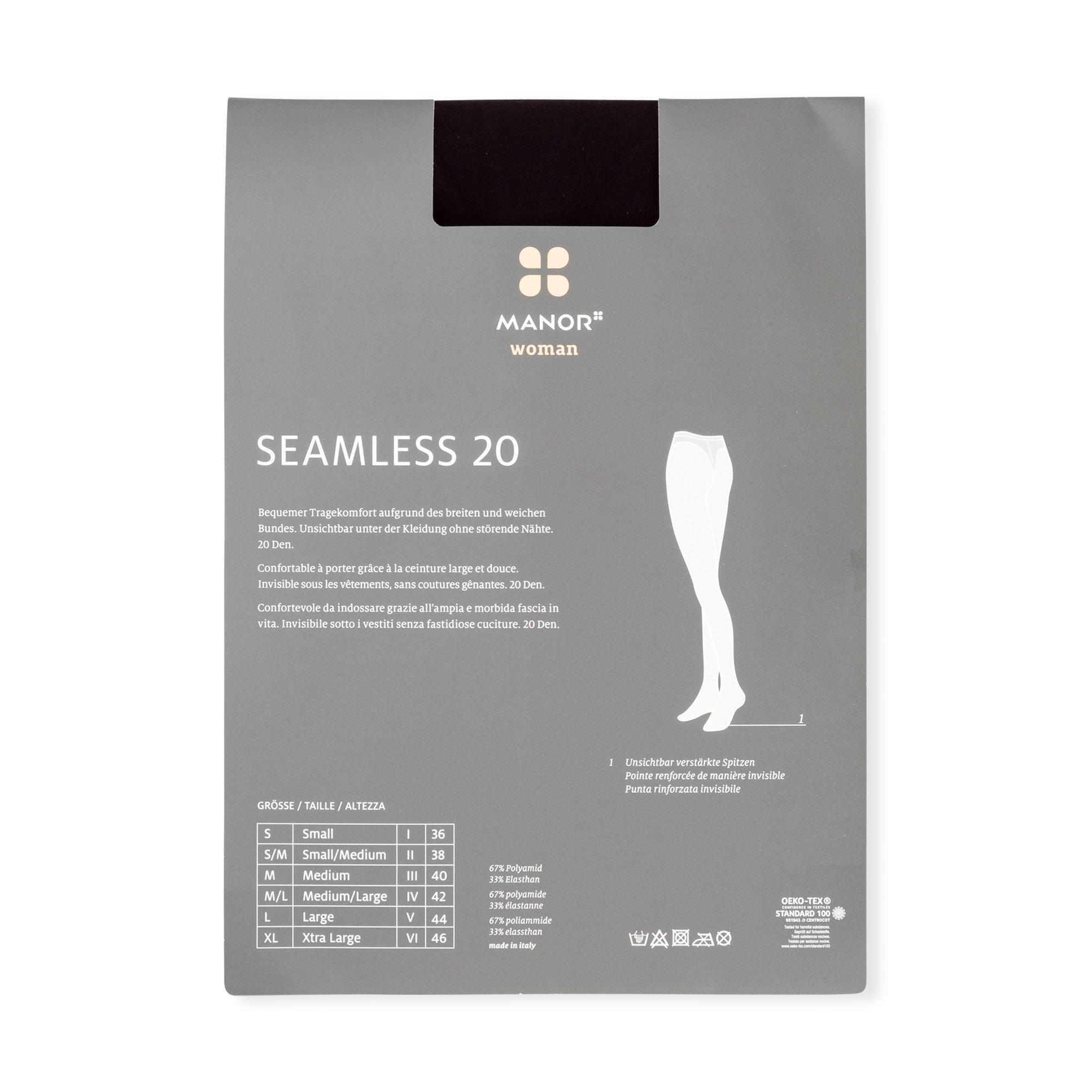 Manor Woman Seamless 20 Den Strumpfhose  