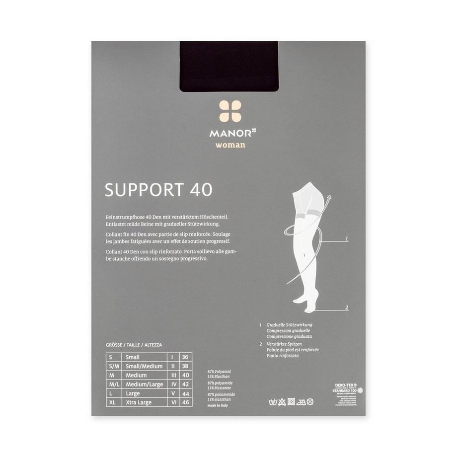 Manor Woman Collant contenitivi 40 denari  