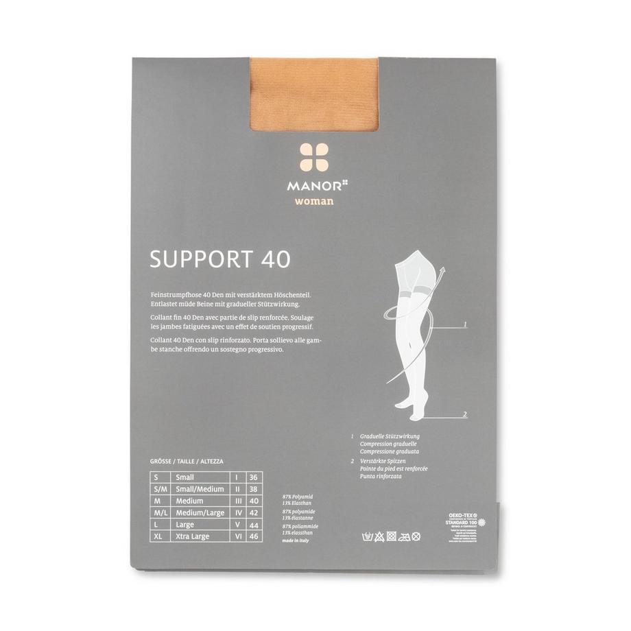Manor Woman 40 Denier Stützstrumpfhose  