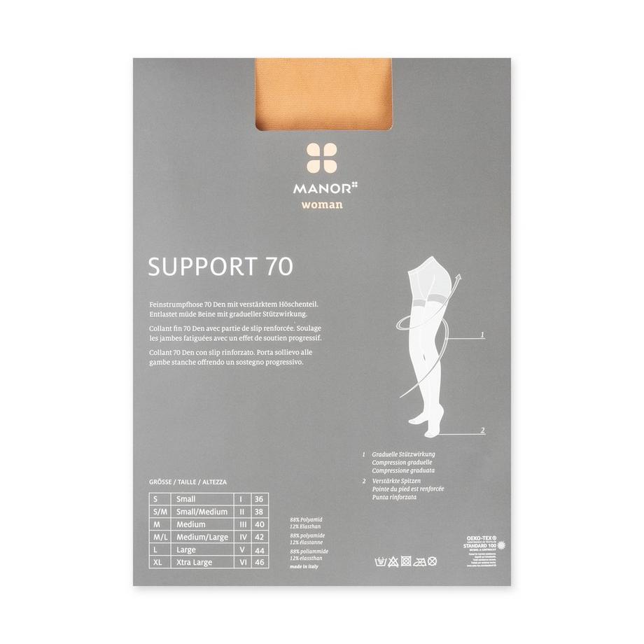 Manor Woman Collant contenitivi 70 Denari  