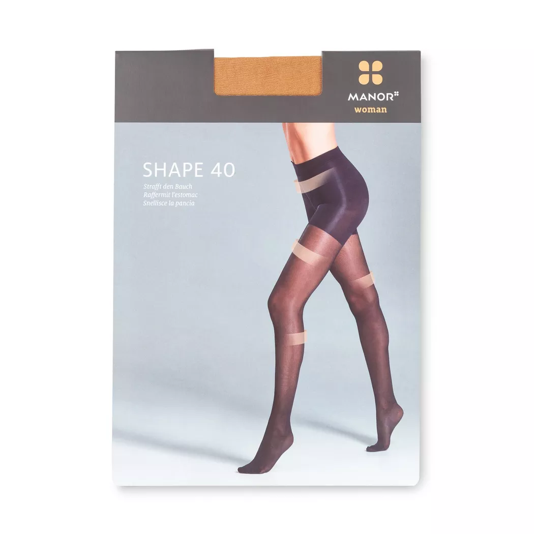 Manor Woman - Strumpfhose, 40 Den, für Damen, Nude, Größe VI