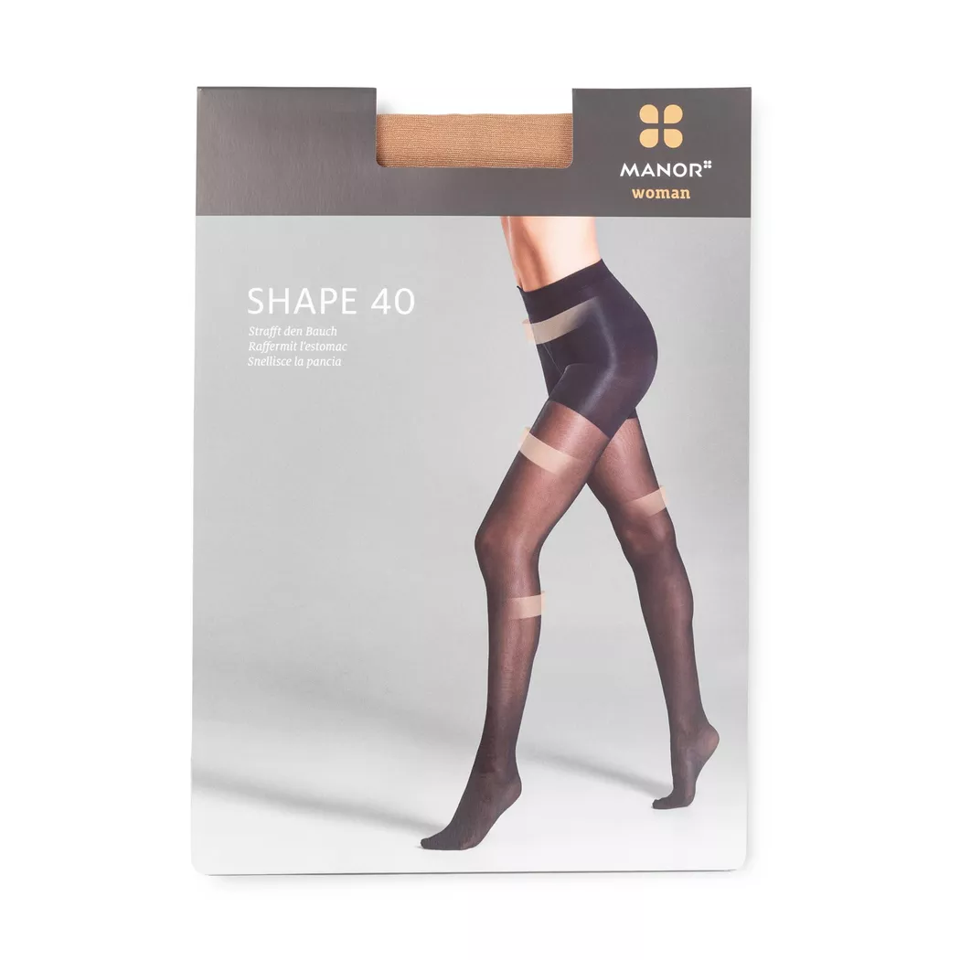 Manor Woman Shape 40 Pantyhose Sand Size VI