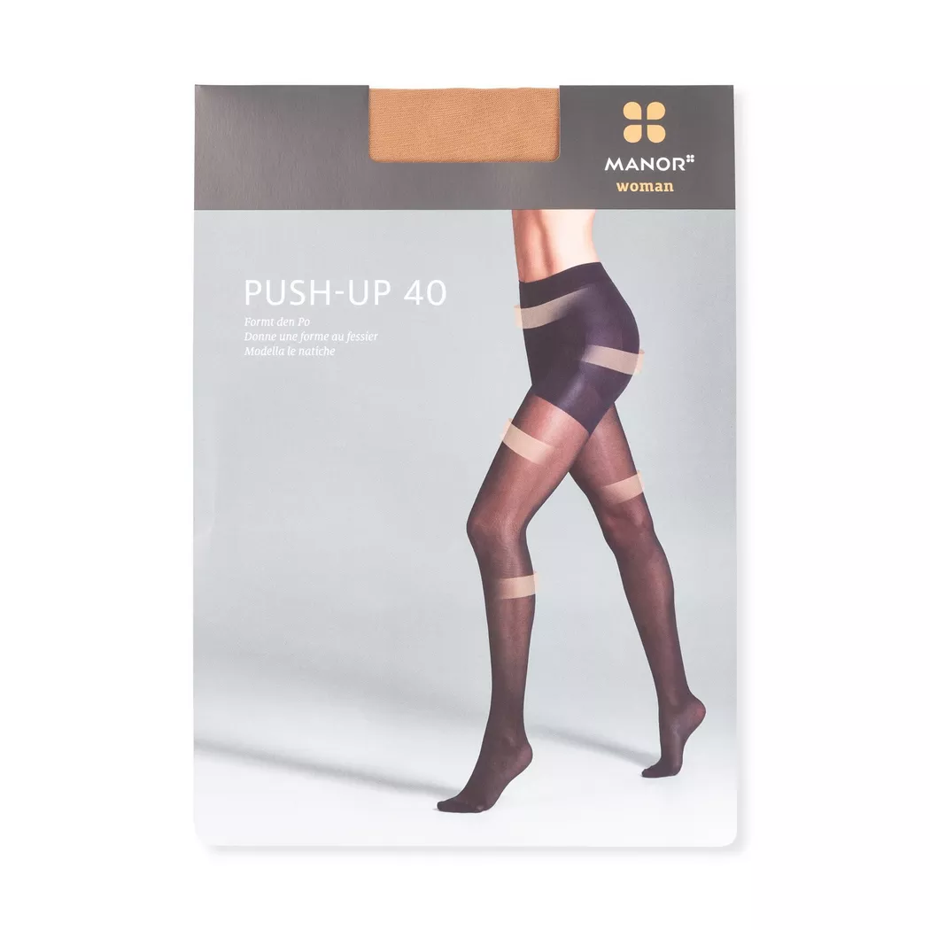 Manor Woman - Strumpfhose, 40 Den, für Damen, Sand, Größe VI