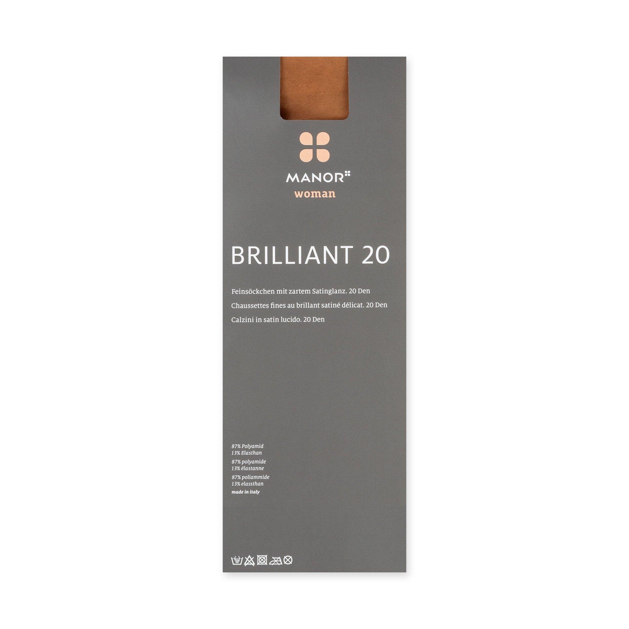 Manor Woman Brillant 20 Den Calzino Fino  
