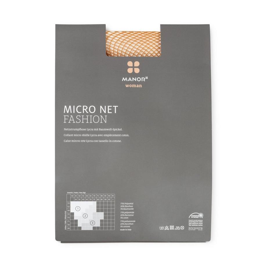 Manor Woman Micro Net Netzstrumpfhose  
