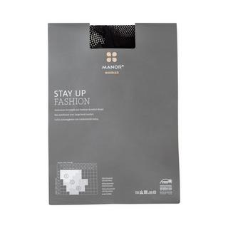 Manor Woman Micro Net Halterlose Netzstrümpfe  