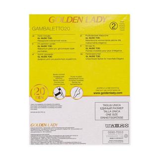 GOLDEN LADY Gambaletto 20 Denier Mi-Bas Duopack  