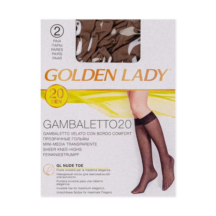GOLDEN LADY Gambaletto 20 Denari Gambaletti Duopack  