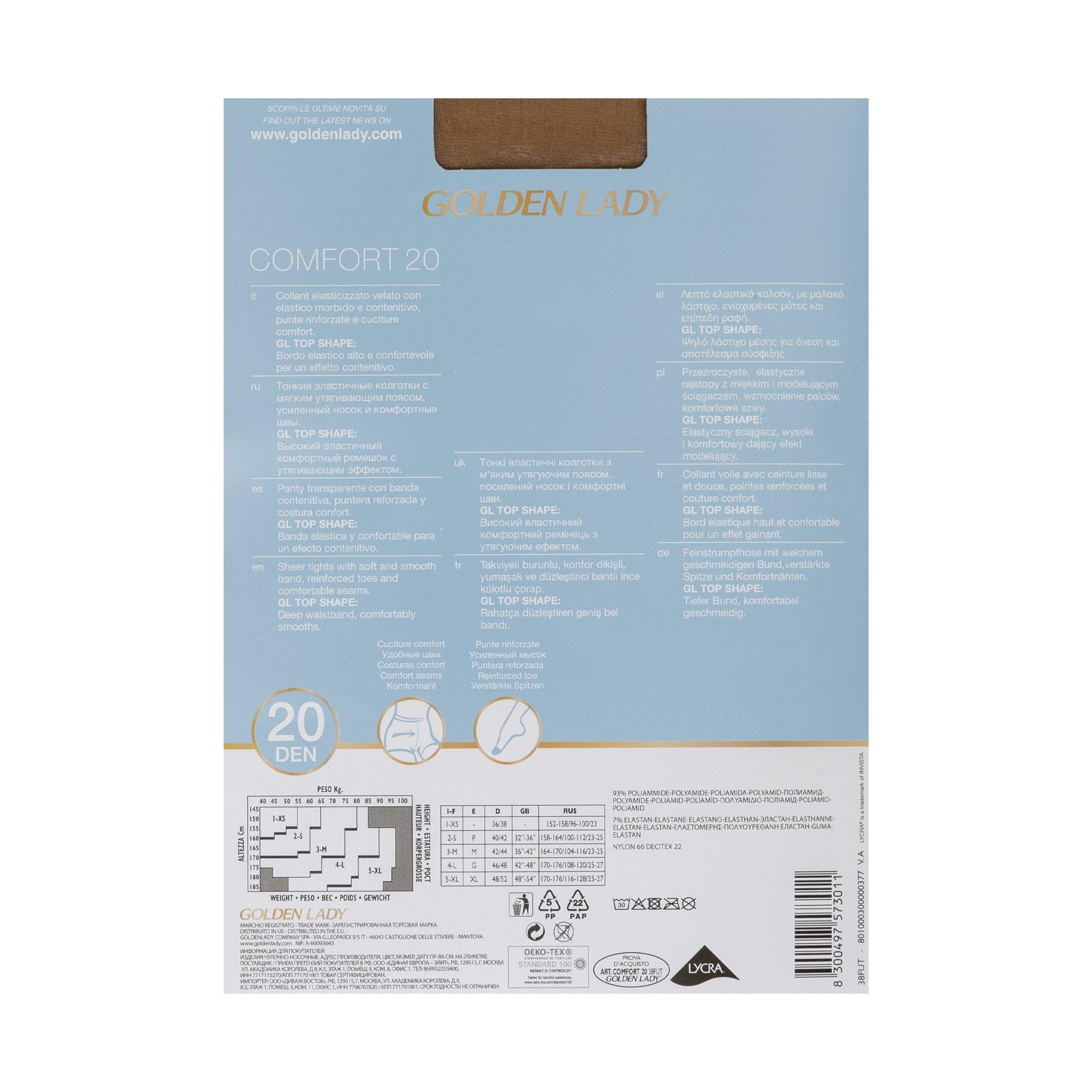GOLDEN LADY Comfort 20 Den Collants  