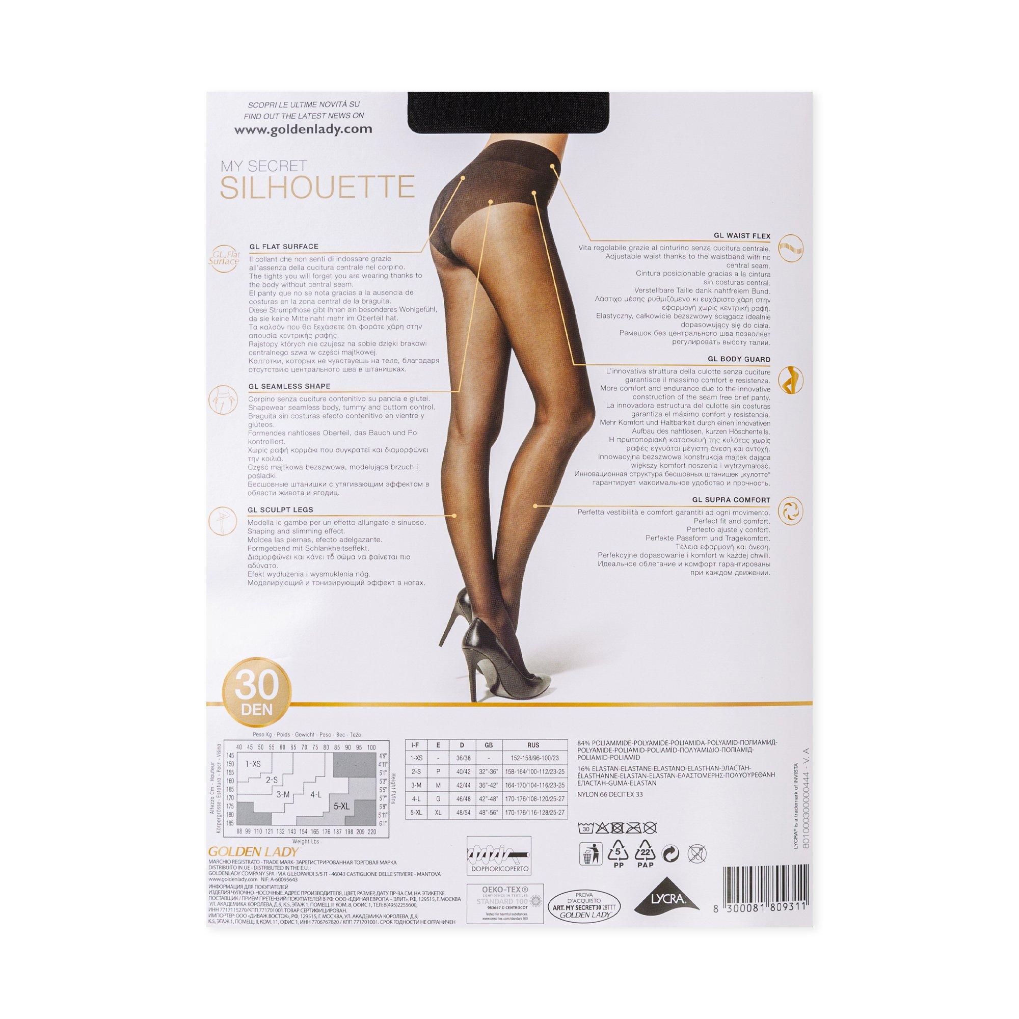 GOLDEN LADY My Secret Silhouette 30 Den Collants  
