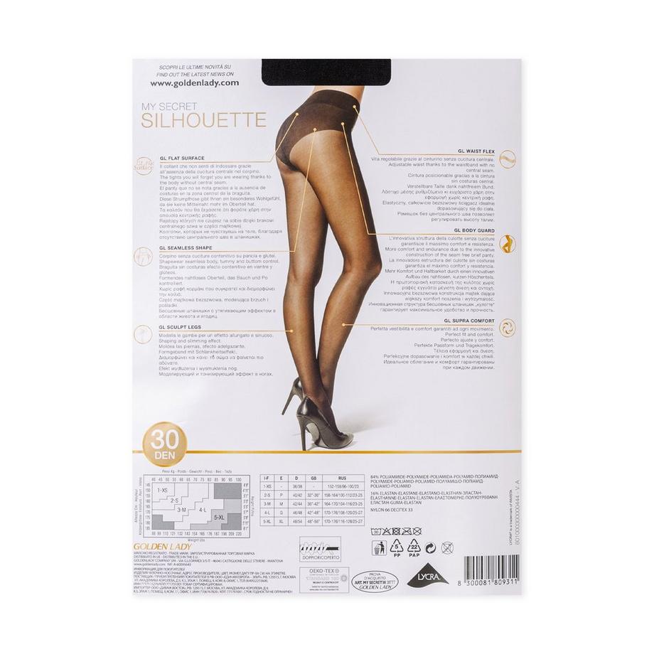 GOLDEN LADY My Secret Silhouette 30 Den Strumpfhose  