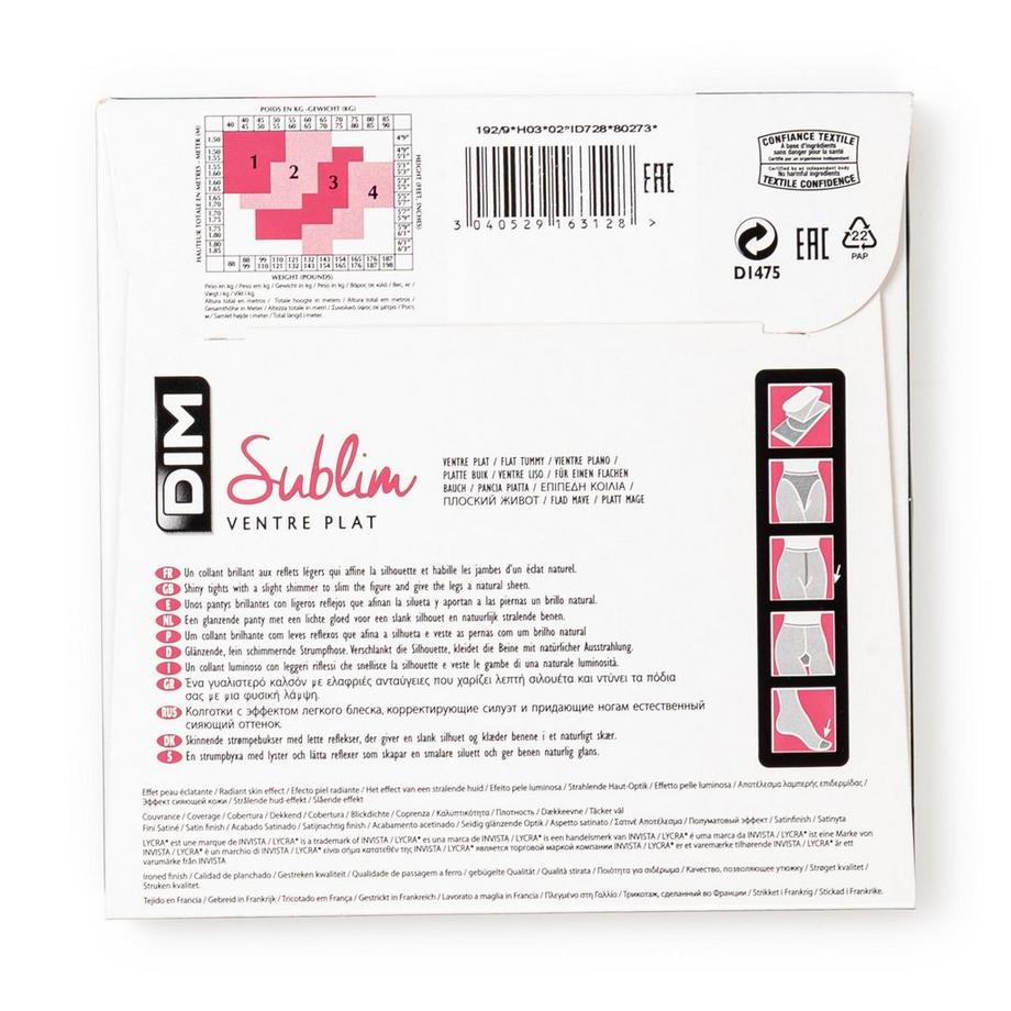 DIM Sublim Bauch-weg 15 Den Strumpfhose  