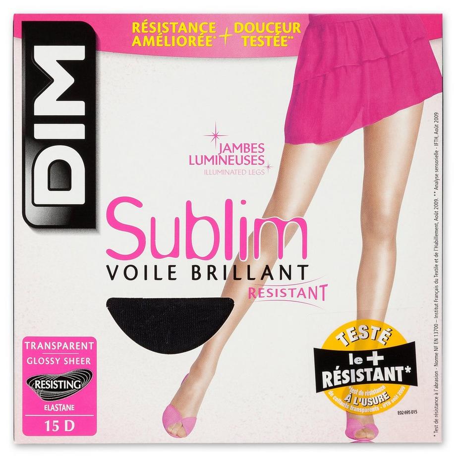 DIM Sublim Voile Brillant 15 Den Collants  