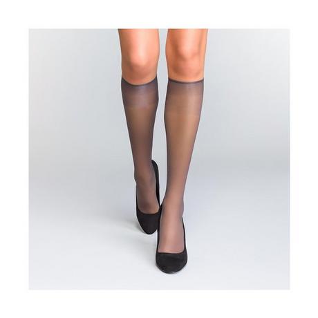 DIM Voile Kniestrümpfe Duopack  