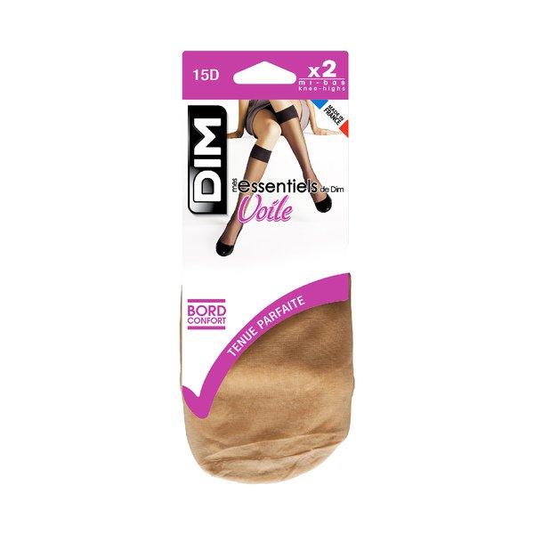 DIM Voile Kniestrümpfe Duopack  