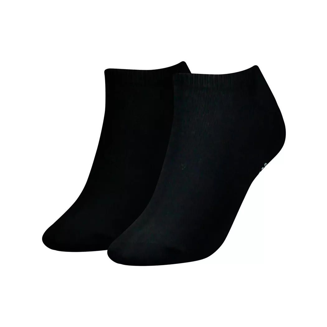 Tommy Hilfiger - Duopack, Sneaker Socken, für Damen, Schwarz, Größe 35-38