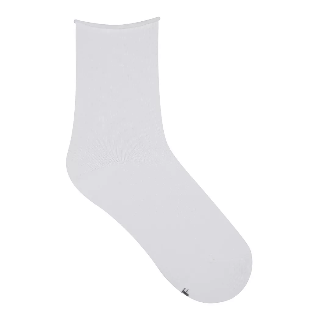 BLEU FORET - Kurzsocken, für Damen, Weiss, Größe 39-41