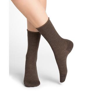 BLEU FORET Veloute laine Knöchellange Socken 