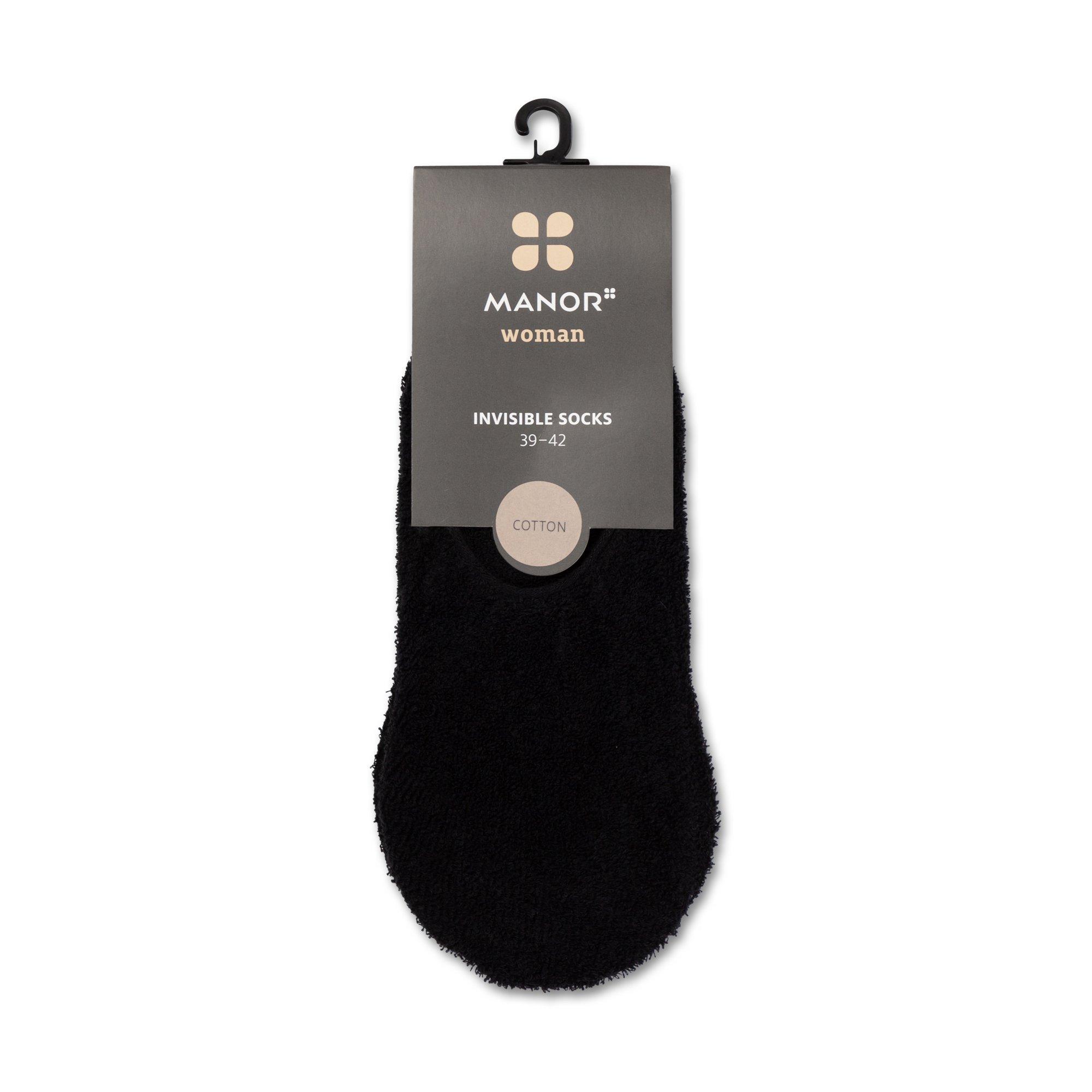 Image of Manor Woman 2pack frotté Invisible Socken - 39-42