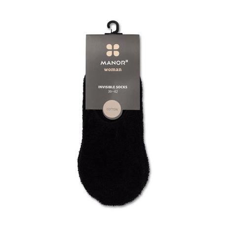 Manor Woman Chaussettes Invisibles Lot de 2 Éponge  