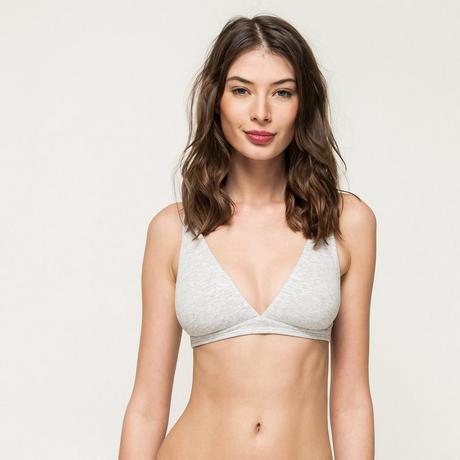 Manor Woman Reggiseno morbido in cotone biologico  