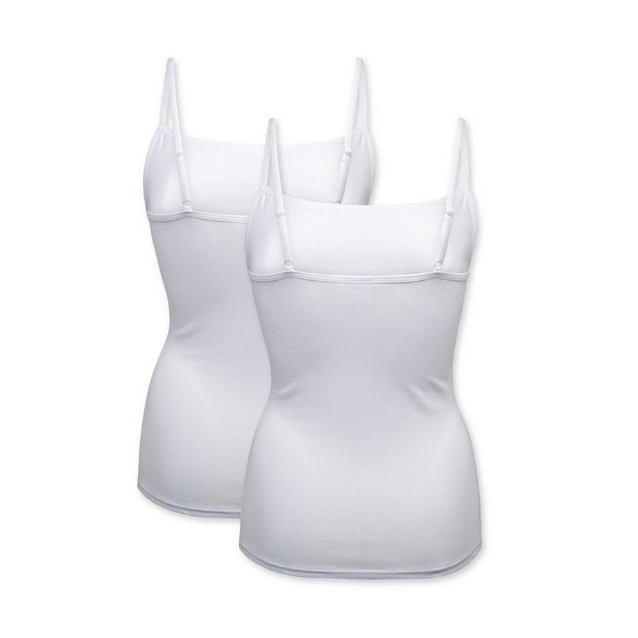 Manor Woman Organic Cotton Multipack Top à Bretelles Fines  