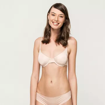 Reggiseno con ferretto, non imbottito