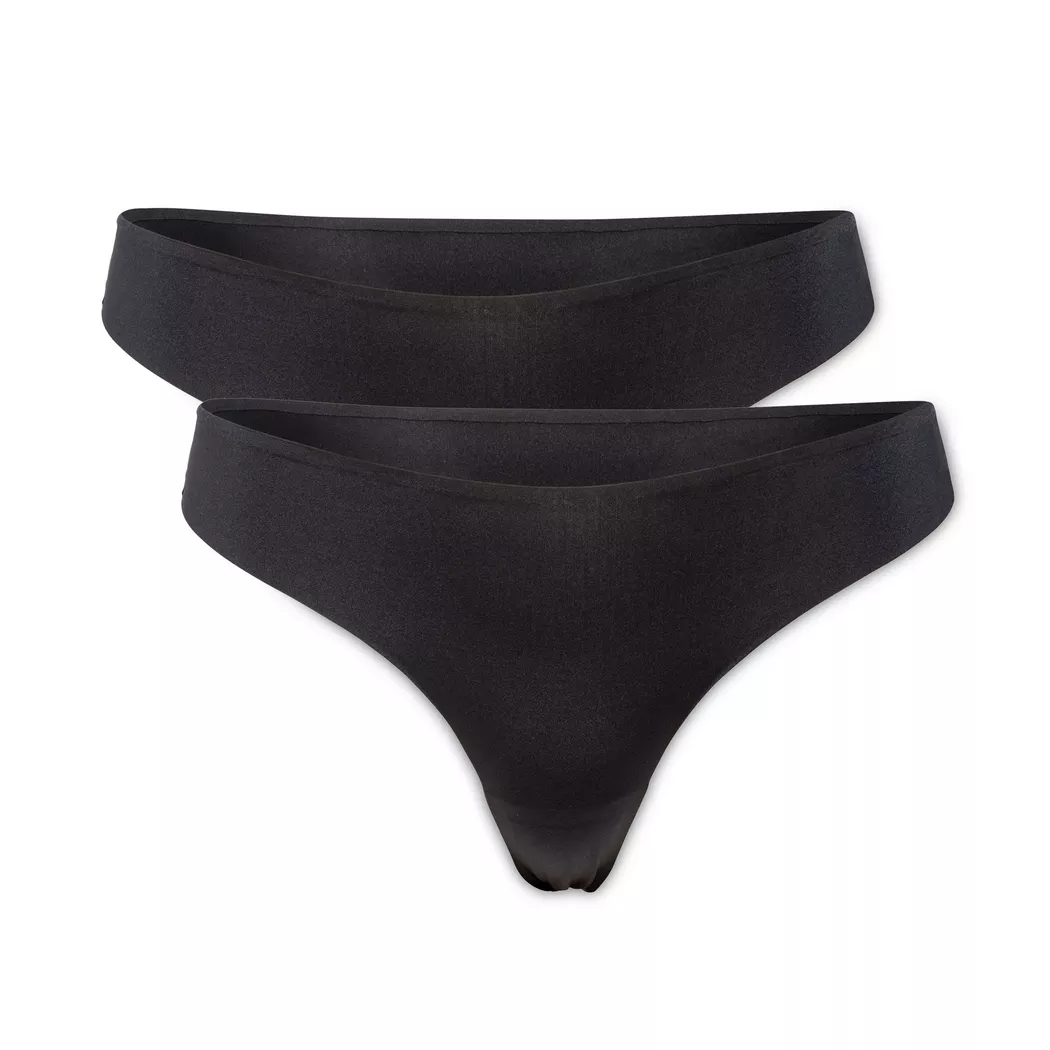 Manor Woman - Multipack, String, für Damen, Black, Größe XL