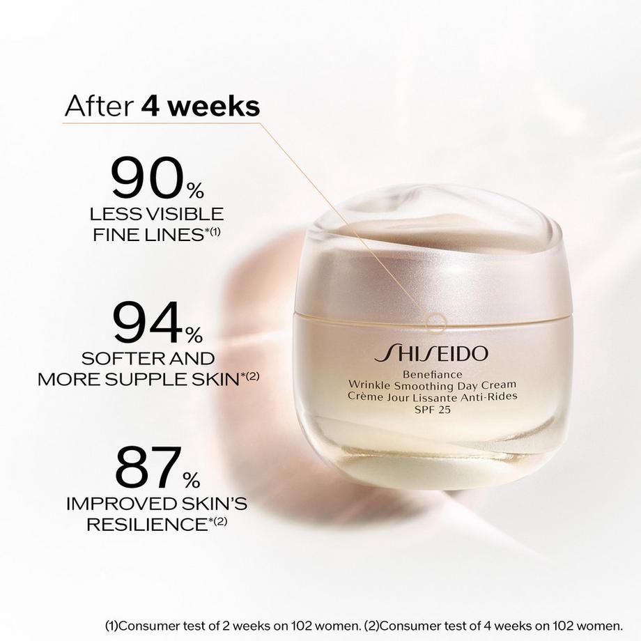 SHISEIDO  Wrinkle Smoothing Day Cream SPF25 