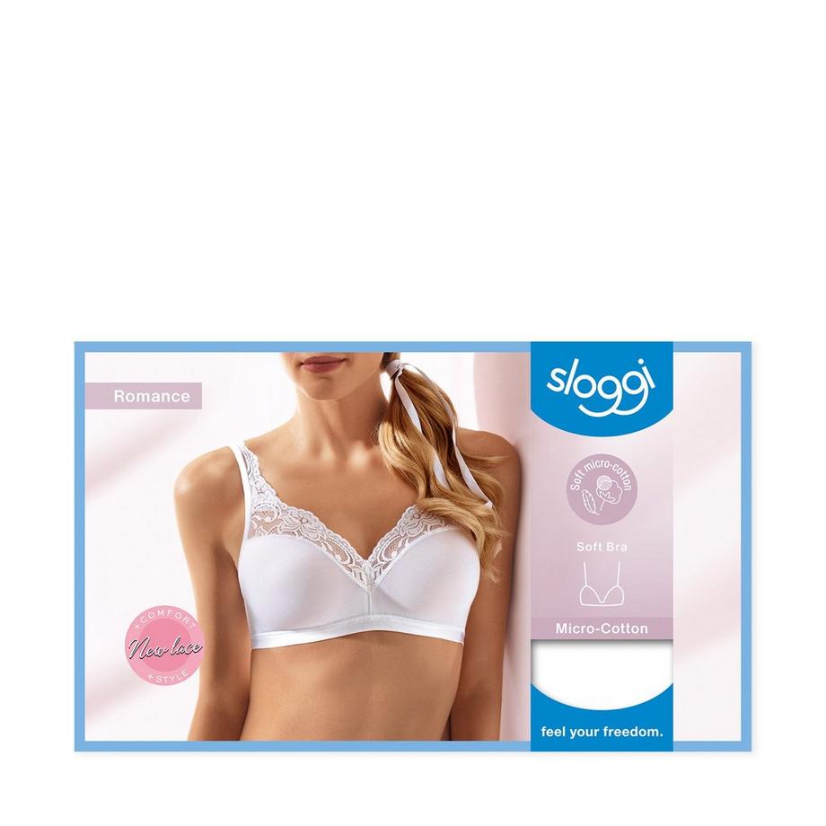 sloggi Romance Reggiseno senza ferretto, non imbottito 