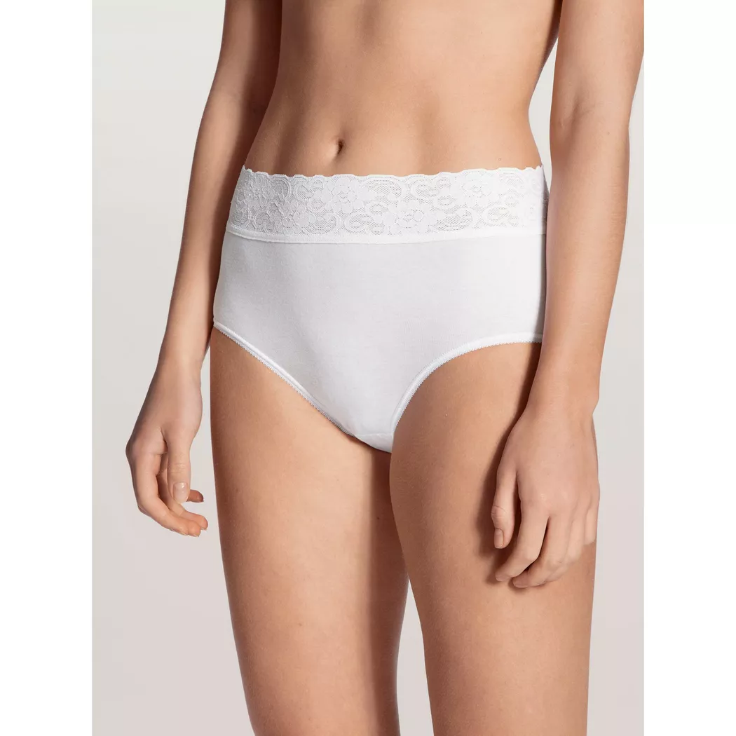 Calida - Midi Slip, für Damen, Weiss, Größe S