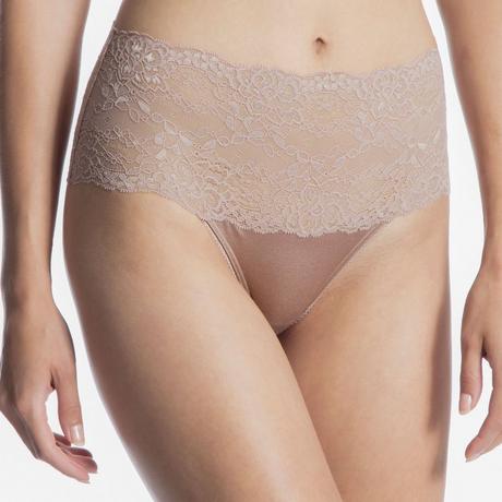 CALIDA Sweet Secret Slip Vita Alta con Pizzo  