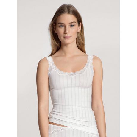 CALIDA Etude Toujours Débardeur avec Bordure en Dentelle  