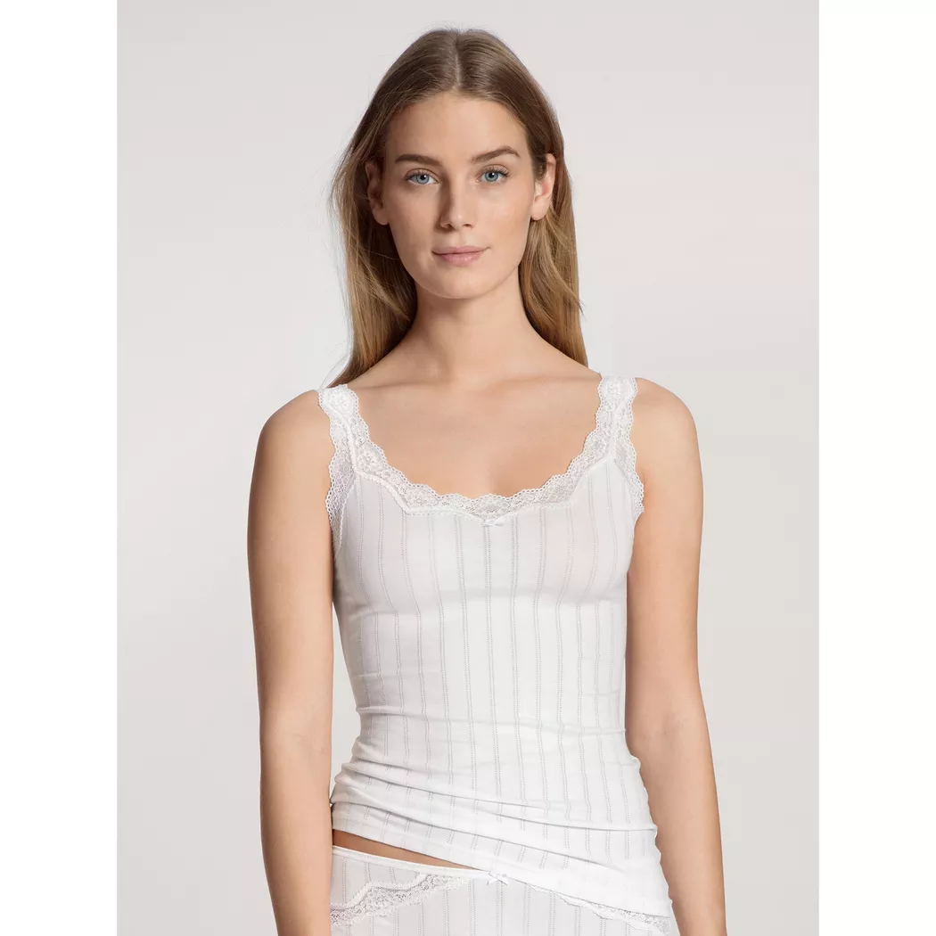 Calida - Tank Top, für Damen, Weiss Größe L 2