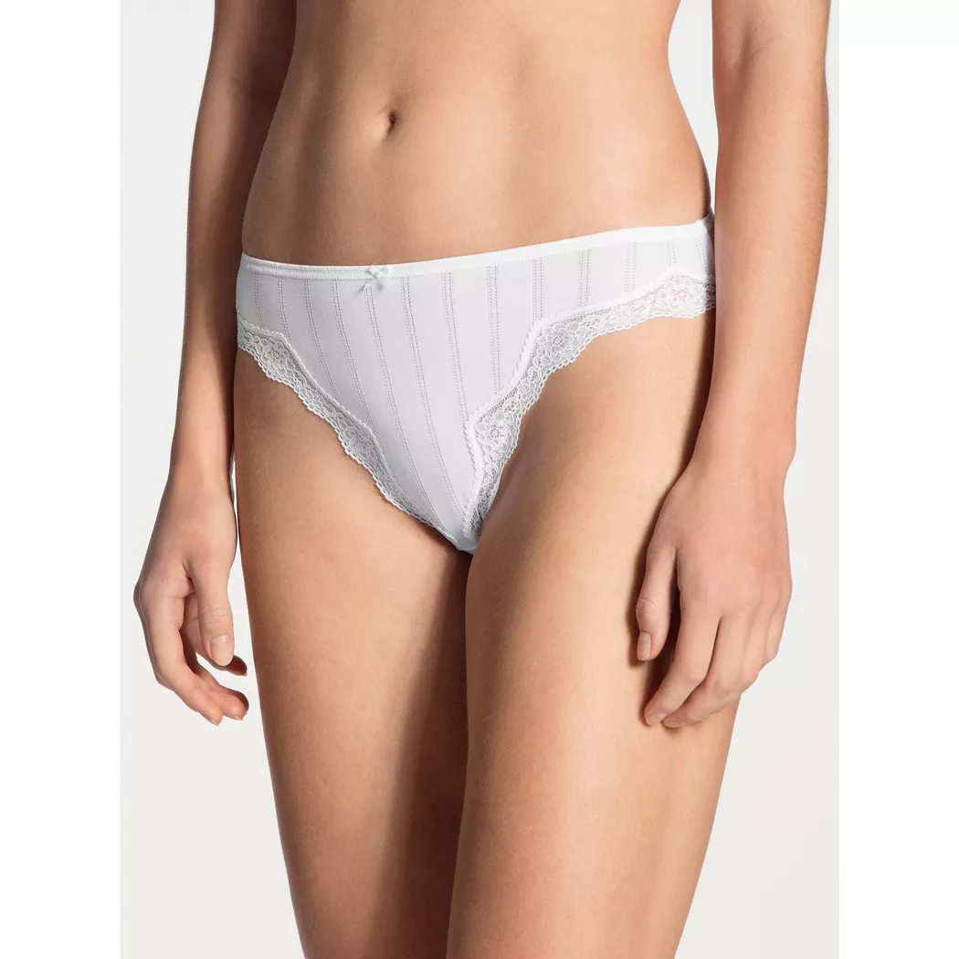 Calida Slip Elastic High Waist Blanc Taille 44-46 3