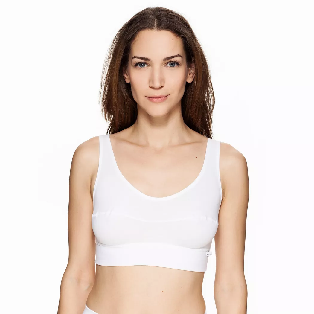 Calida - Bustier mit Träger, für Damen, Weiss Größe L