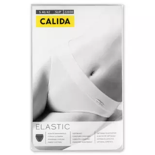 CALIDA Elastic Slip aus Baumwolle Black