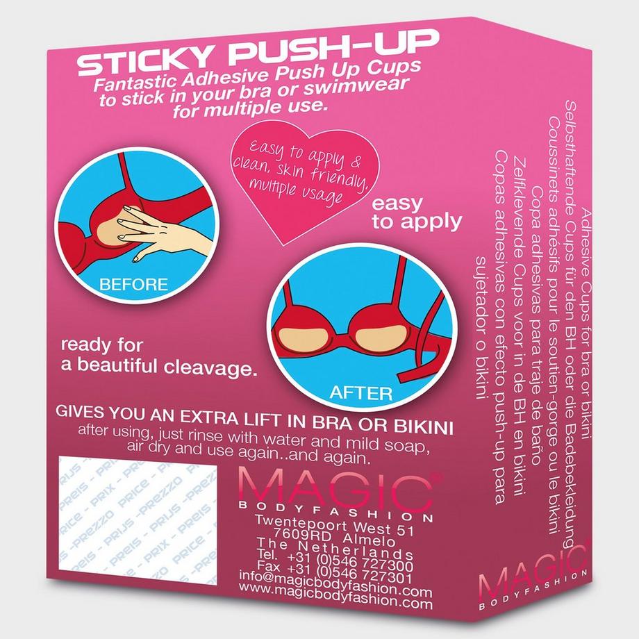MAGIC Bodyfashion Sticky Push Up Inserti in silicone 