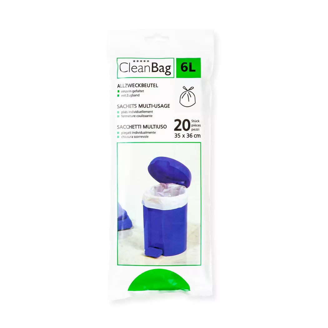 CleanBag Clean Bags 6 L
